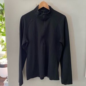 Black Patagonia Half Zip.